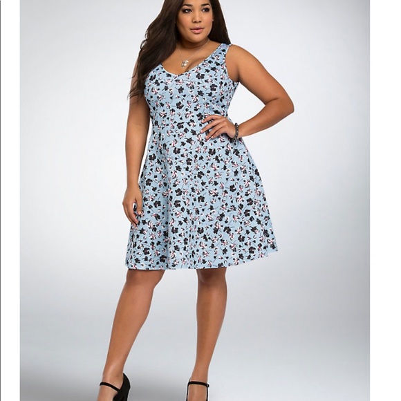 torrid floral dress